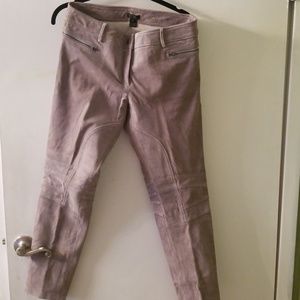 J. Crew suede riding pants